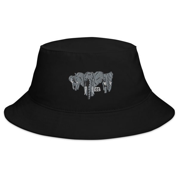 Gray Elephant Herd - Bucket Hat - Image 2