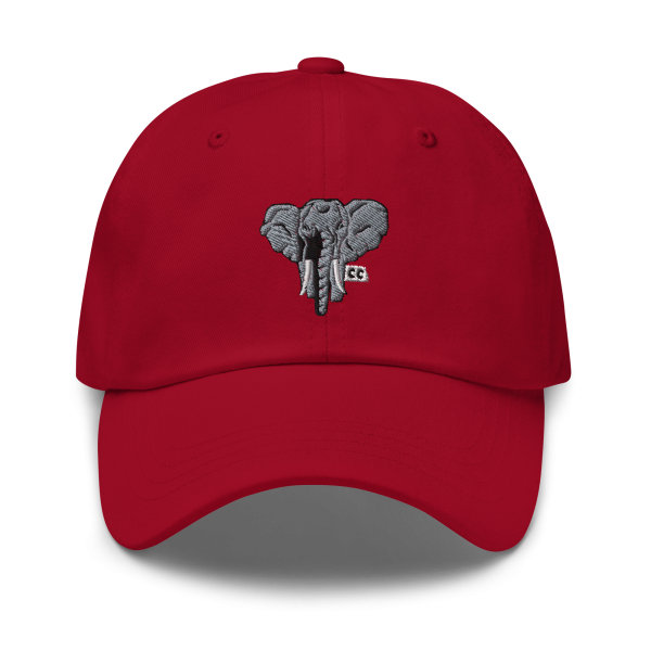 Gray Elephant - Dad hat - Image 3