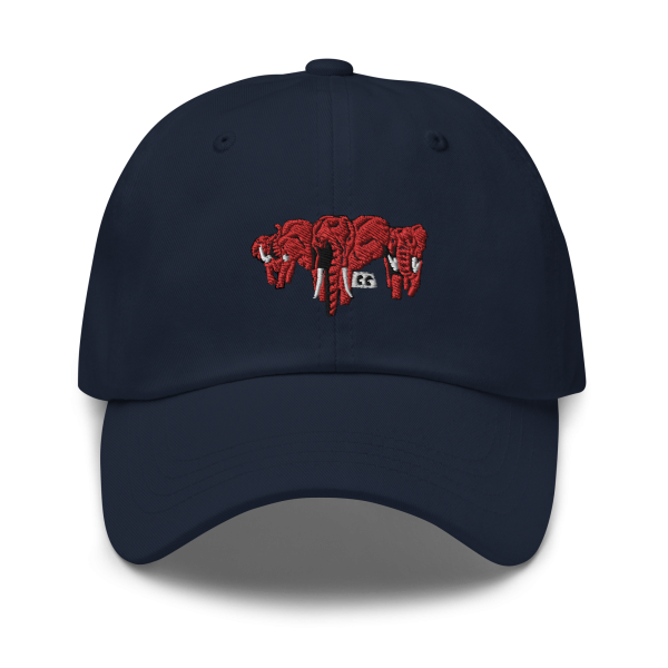 Red Elephant Herd - Dad hat - Image 5