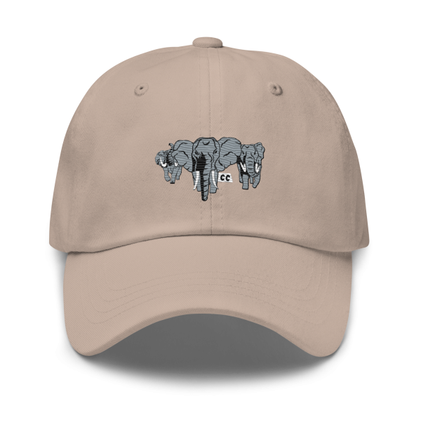 Grey Elephant Herd - Dad hat - Image 11