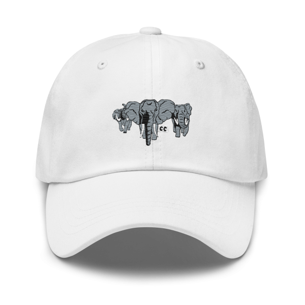 Grey Elephant Herd - Dad hat - Image 13