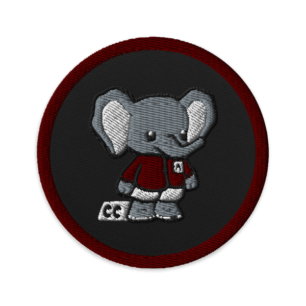 Anime Elephant - Embroidered patches - Image 2
