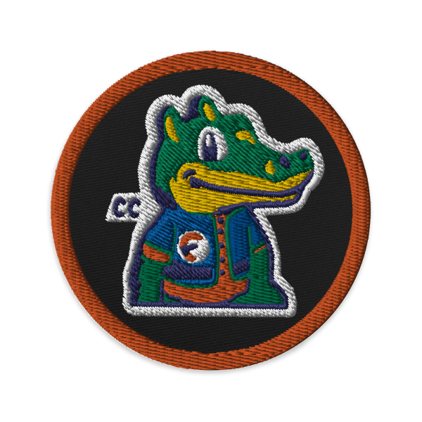 Anime Gator - Embroidered patches - Image 2